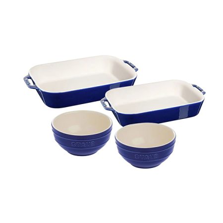 Staub 4 Piece Ceramic Ovenware Set