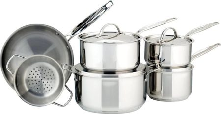 Meyer Confederation 10 Piece Cookware Set