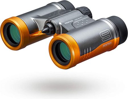Pentax Ud 9 X 21 Compact Binocular - Orange/grey