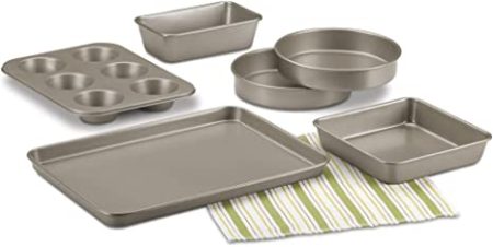 Cuisinart 6 Piece Bakeware Set - Champagne