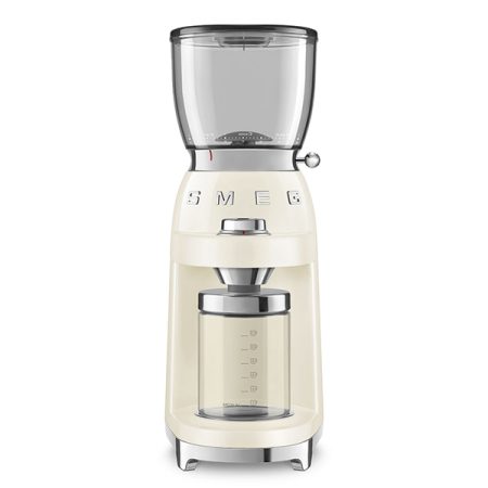 Smeg 50's Retro Style Aesthetic Coffee Grinder - White