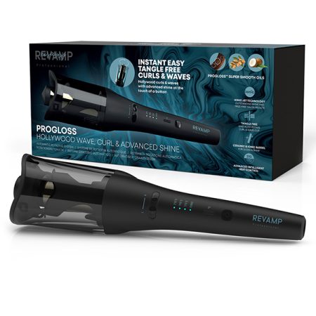 Revamp Progloss Hollywood Wave, Curl & Advanced Shine Automatic Rotating Curler