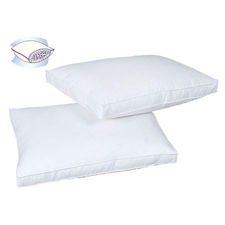 Twin Ducks Soft Touch Down/Feather 42 oz Queen Pillow - Set of 2