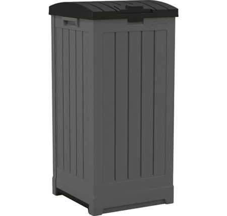 Suncast Trash Hideaway Refuse Container - Peppercorn