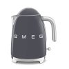 SMEG 50's Retro Style Fixed Temp Kettle - Slate Grey