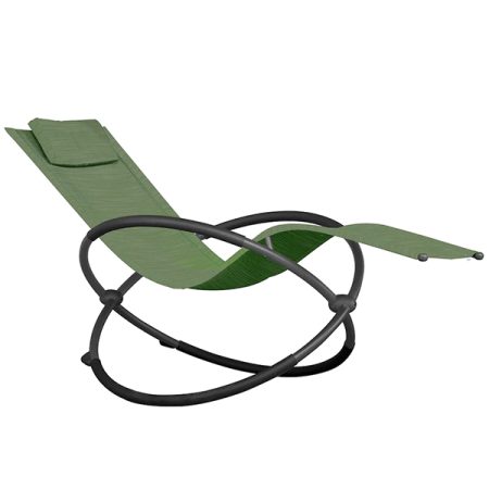 Vivere Orbital Lounger - Olive Grove