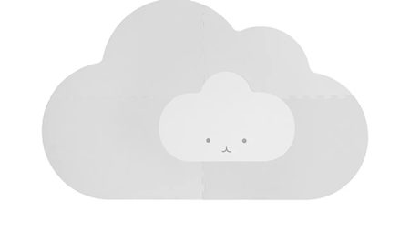 Quut Head in the Clouds Small Playmat Pearl Grey