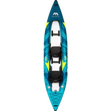 Aqua Marina Steam Reinforced 2 Person Inflatable Kayak - Blue/Red