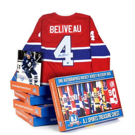 AJ Sports Legends of Hockey Dual Signature Treasure Chest
