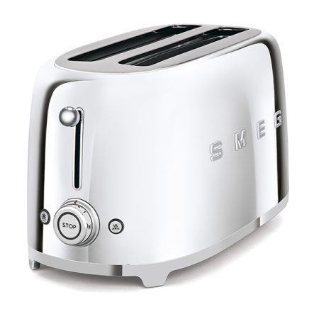 SMEG 50's Retro Style 4 Slice Toaster - Chrome