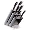 Wüsthof Classic Ikon 7 Pc Knife Block Black