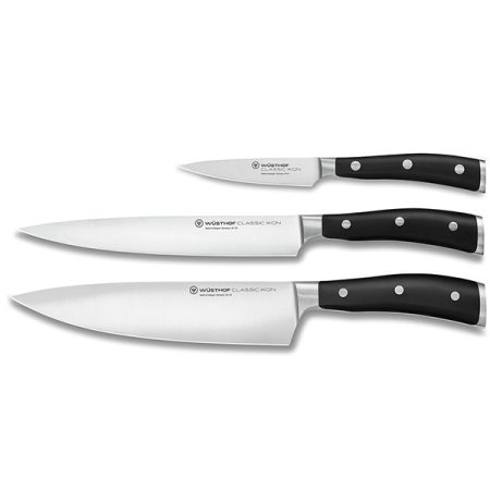 Wusthof Classic Ikon 3 Piece Knife Set