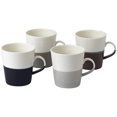 Royal Doulton Set of 4 Coffee Studio Grande Mug
