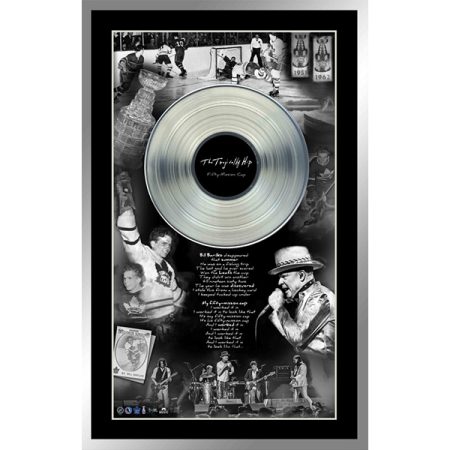 Frameworth The Tragically Hip and Bill Barilko Framed Collage with Platinum LP