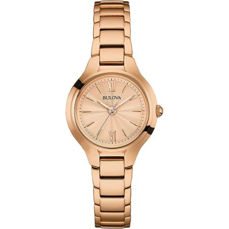 Bulova Sutton Ladies Rose-Gold Tone Watch
