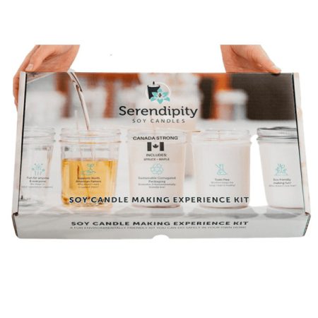 Serendipity Candles Candle Making Kit - Wellness Lavender + Eucalyptus