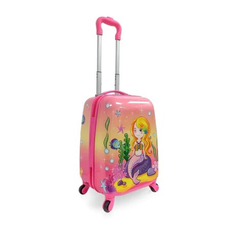 Tucci Disegno Kids 18 in. Carry On - Goldy Mermaid