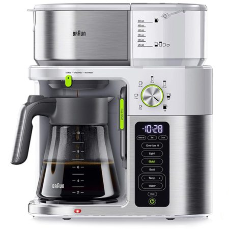Braun MultServe Coffee Machine with Hot Water - White