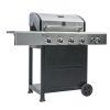 Kenmore 4 Burner & Side Burner Grill - Stainless Steel