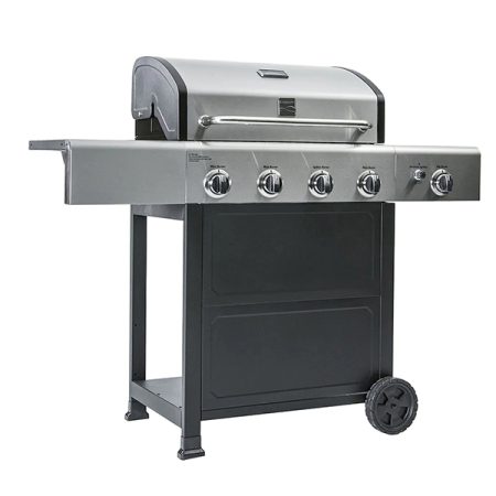 Kenmore 4 Burner & Side Burner Grill - Stainless Steel