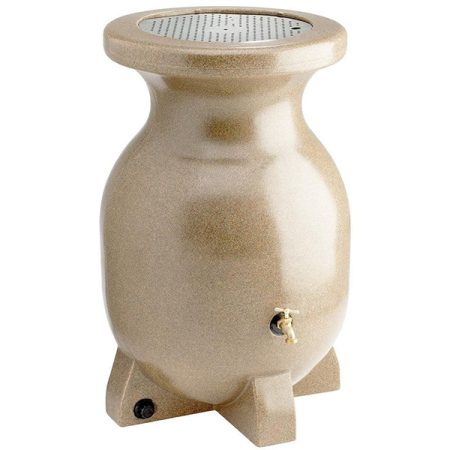 Koolatron KoolScapes 55 Gallon Sandstone-Look Rain Barrel