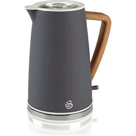 Swan 1.7L Nordic Style Cordless Kettle - Grey