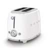 Smeg 50's Retro Style Aesthetic 2-Slice Toaster - White