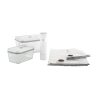 Zwilling Fresh & Save Medium/large / 7 Piece Vacuum Starter Set Borosilicate Glass