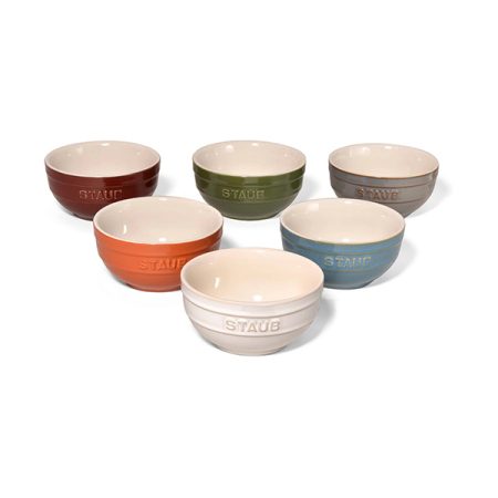 Staub Ceramic 6 Piece Bowl Set - Macaron