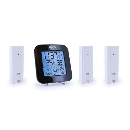 Bios Wireless Weather Station with 3 Sensors
