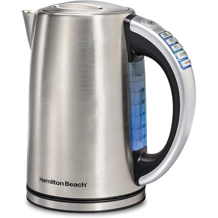 Hamilton Beach 1.7L Variable Temperature Kettle with 6 Se