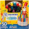 Crayola Pip-Squeaks Telescoping Tower - 50 colours