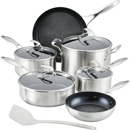 Circulon SteelShield S-Series 10 Piece Cookware Set