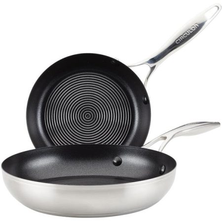 Circulon SteelShield S-Series 2 Piece Non-Stick Fry Pans