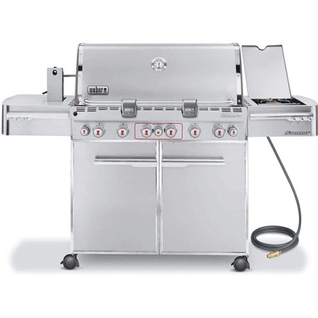 Weber Summit S-670 Natural Gas Grill - Stainless Steel