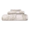 Cuddle Down 3 Piece Alexandria 100% Egyptian Cotton Towel - Sand