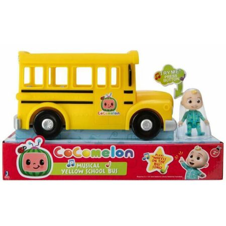 Coco Melon Musical Yellow School bus