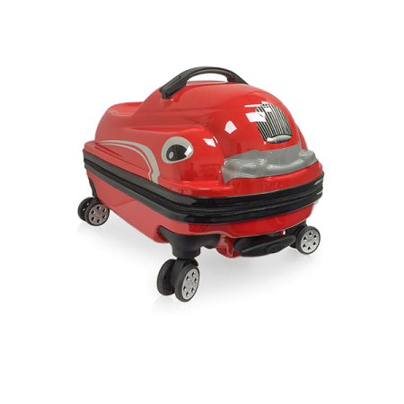 Tucci Disegno Kids Dashmobile Suitcase - Red