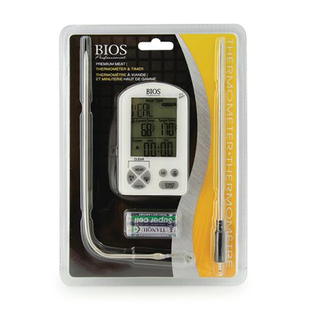 Bios Professional Premium Meat Thermometer & Timer