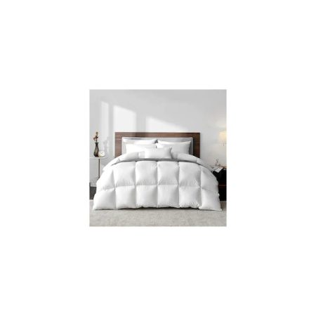 Highland Feather 233 Thread Count 600 Loft European White Down Duvet - Twin
