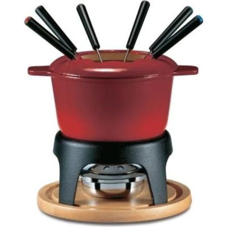 Swissmar Sierra 11 Piece Cast Iron Fondue Set