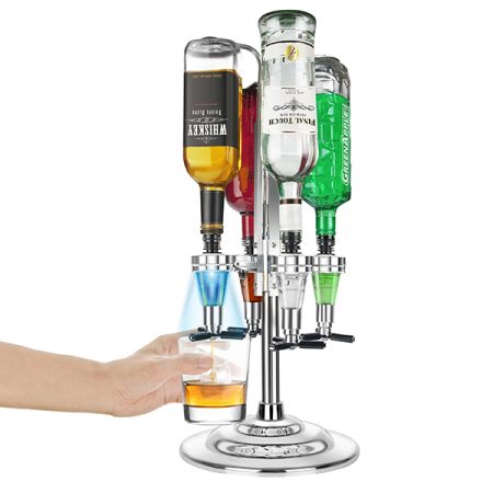 Final Touch 4 Bottle Led Liquor Dispenser