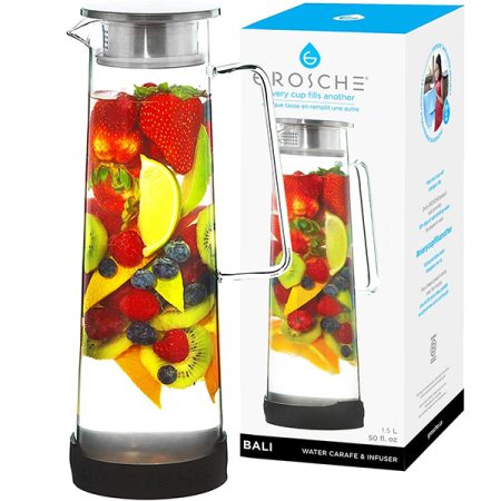 Grosche Bali Water Pitcher and Fruit Infuser