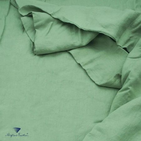 Highland Feather French Linen Grey King Size Sheet Set