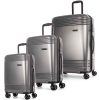 Bugatti Nashville 3 Piece Luggage Set - Charcoal