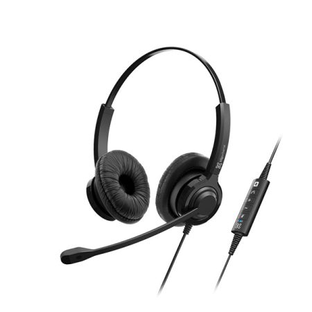 Klipxtreme VoxPro-S Stereo Headset with USB Vol Boom Mic