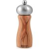Swissmar Belle 6 inch Olive Wood Pepper Mill with Stainless Steel