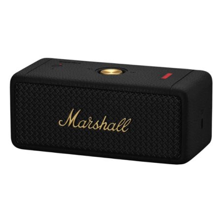 Marshall - Emberton II Portable Bluetooth Waterproof Speaker - Black & Brass