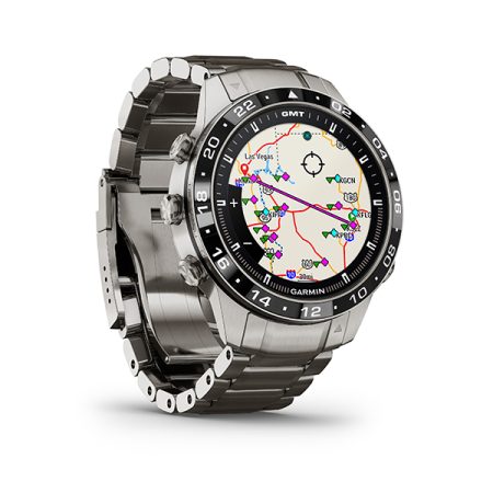 Garmin® MARQ® Aviator (Gen 2) Modern Tool Titanium CaseStrap Smartwatch - 46MM