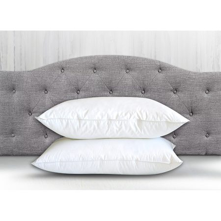 Cuddle Down LAKE RUSSEAU The Ulitmate Soft 100% Canadian Hutterite Down Filled Pillows 20 Ounce Fill/Each (20"x30" Ea.)SET OF 2 - QUEEN
